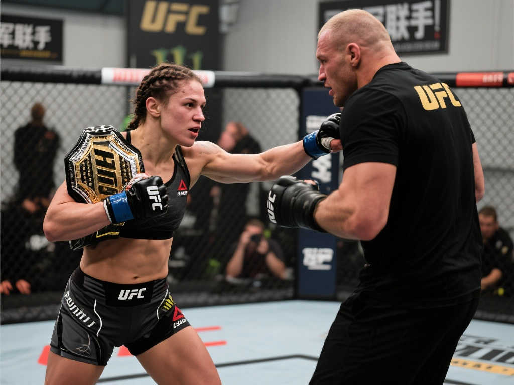 乔安娜鼎力支持舍甫琴科,备战UFC315迎战菲奥罗特 乔安娜鼎力支持舍甫琴科,备战UFC315迎战菲奥罗特